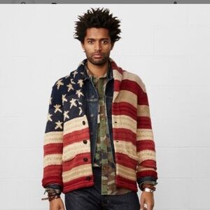 Ralph Lauren Denim & Supply Shawl Collar Knit Cardigan